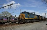 CSX 7380 leads C726 coal loads.